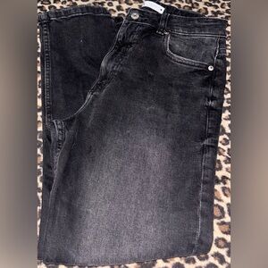 Zara size 6 black jeans